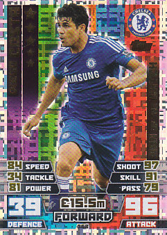 Diego Costa Chelsea 2014/15 Topps Match Attax Man of the Match #368